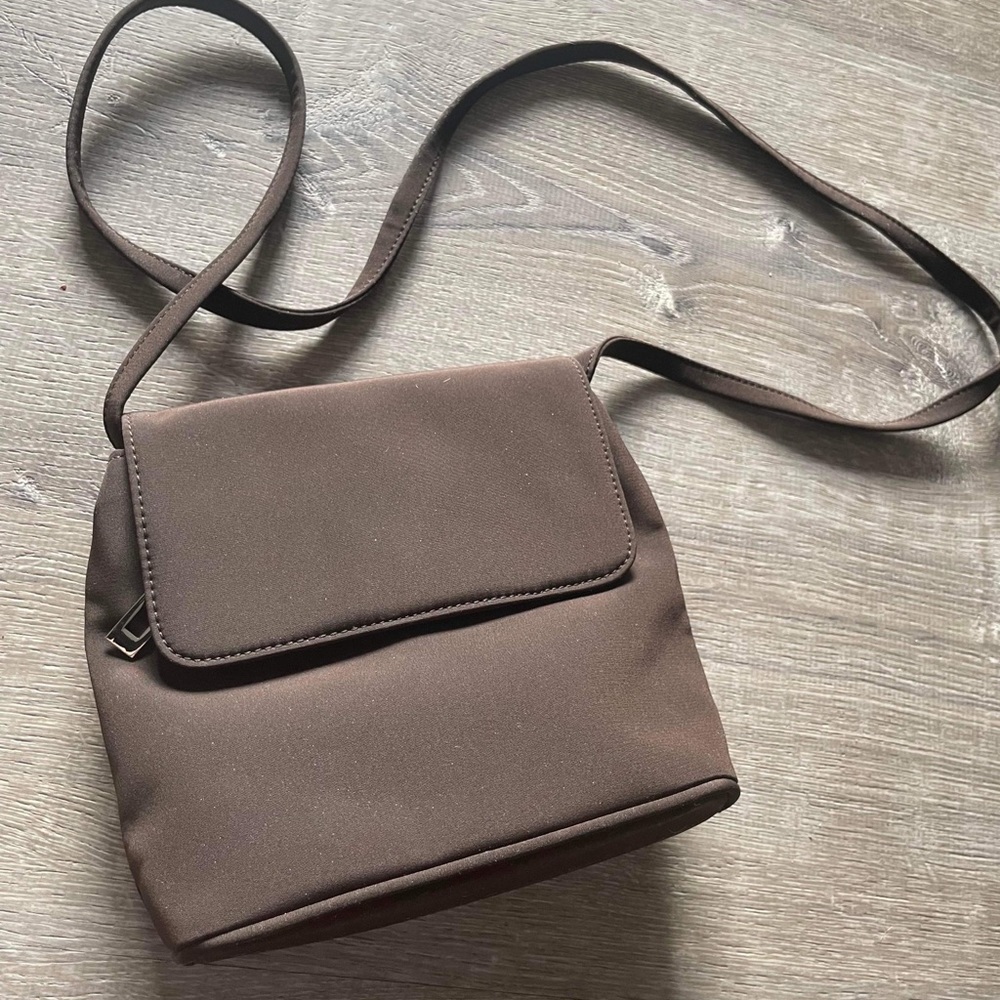 Brown crossbody bag